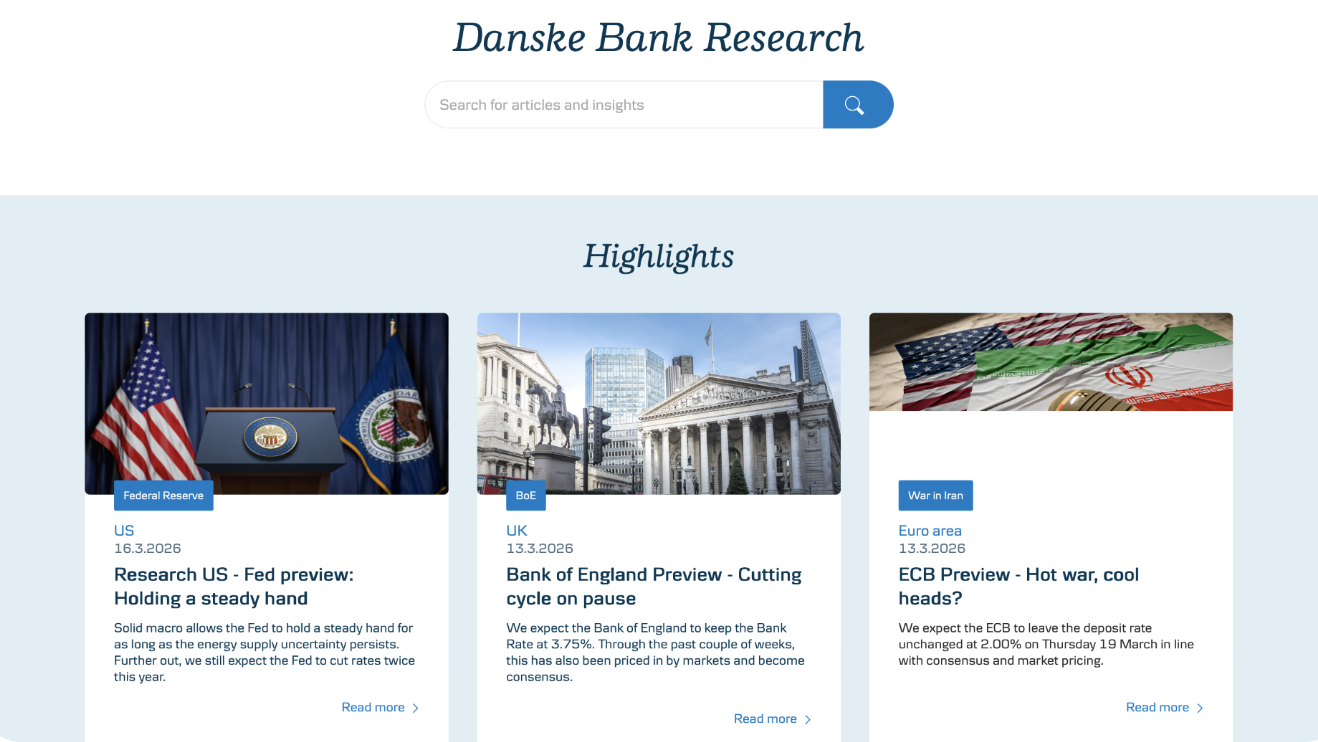 Danske Bank โ Research Hub